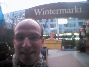 Wintermarkt at Munich airport